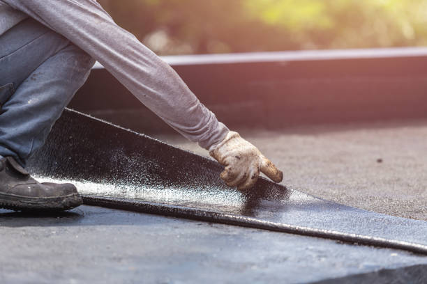 Professional Vapor Barrier Installation technician working in Albion, PA